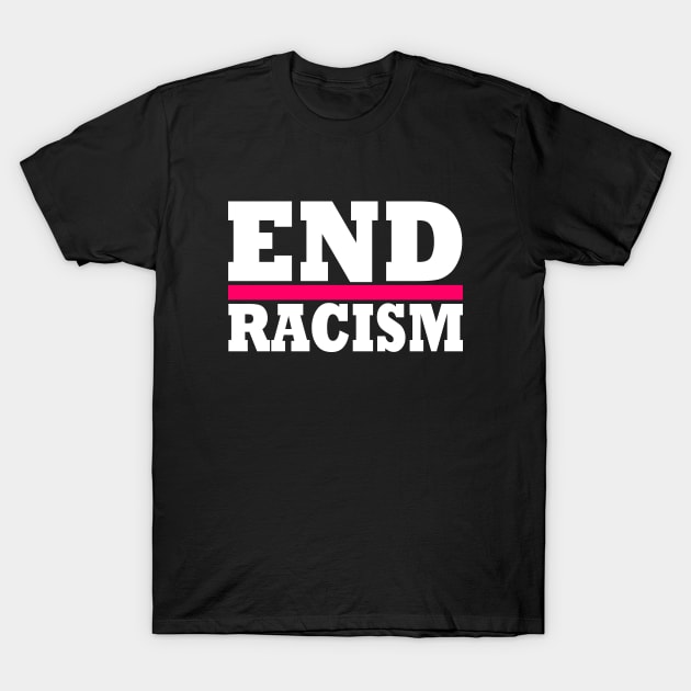 End Racism T-Shirt by Milaino